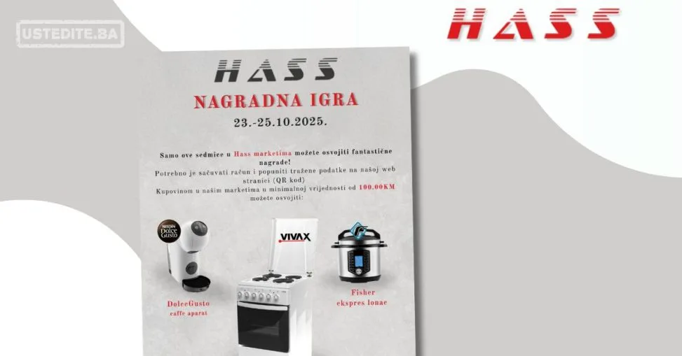 Hass komerc NAGRADNA IGRA 23-25.10.2025.
