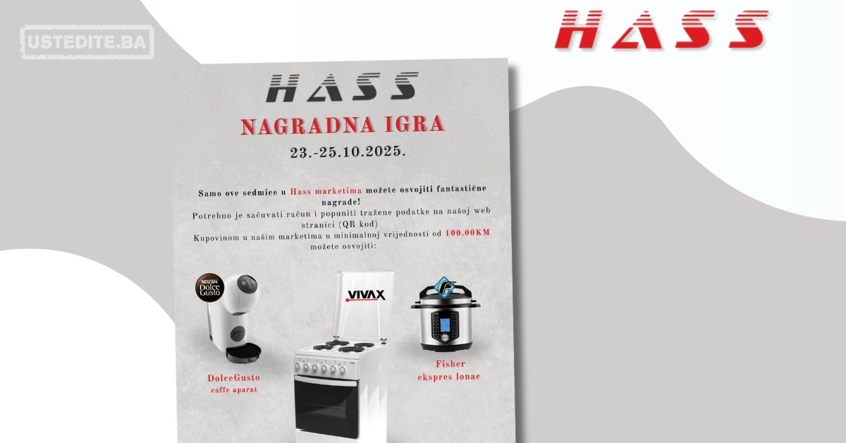 Hass komerc NAGRADNA IGRA 23-25.10.2025.