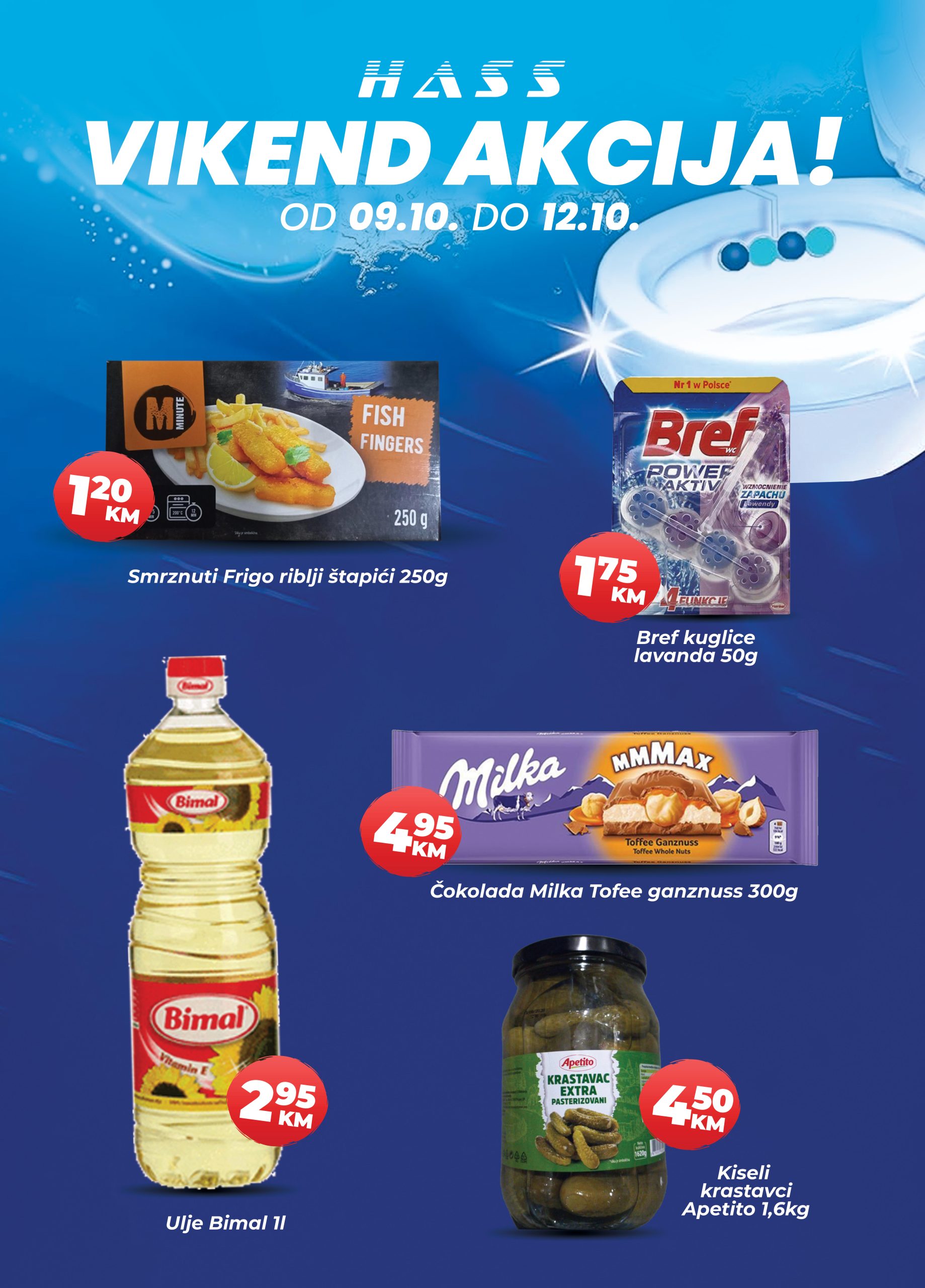 Hass komerc vikend akcija 9-12.10.2025. 