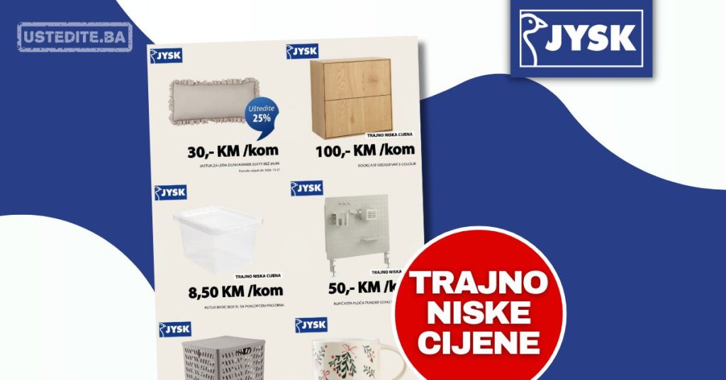 Jysk TRAJNO NISKA CIJENA