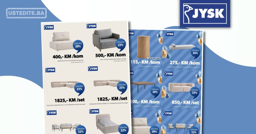 Jysk SUPER SNIŽENJE