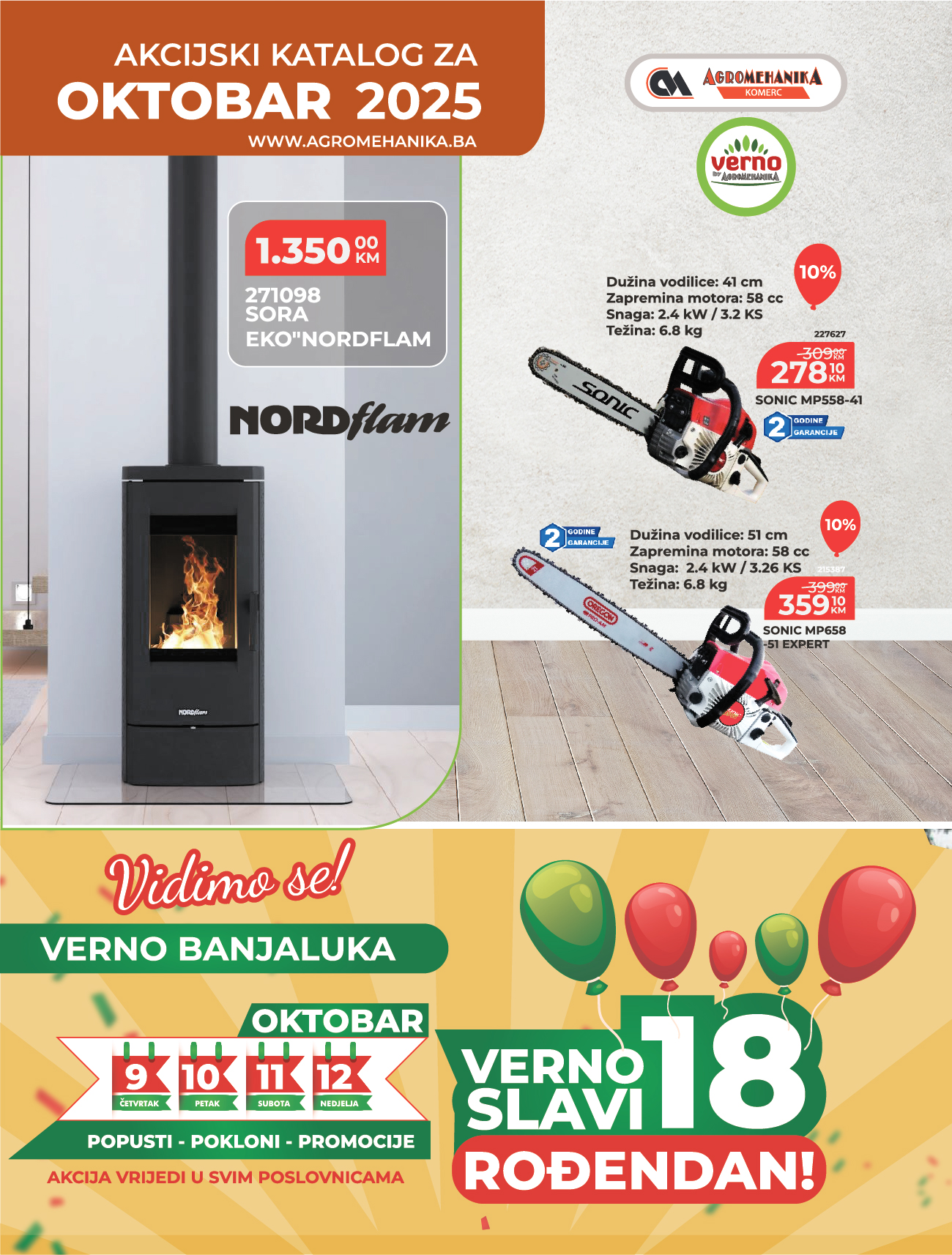 Verno by Agromehanika katalog ~ oktobar 2025.