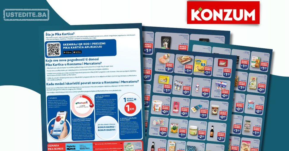 Konzum Pika Kartica 30.9-6.10.2025.