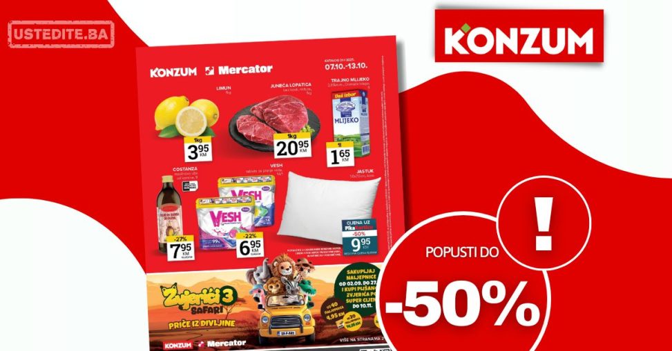 Konzum katalog 7-13.10.2025.