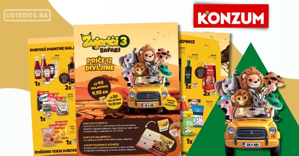 Konzum ZVJERIĆI 7-13.10.2025.