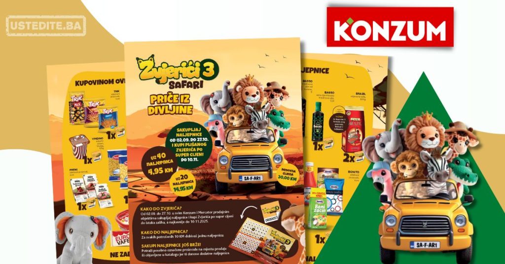 Konzum ZVJERIĆI 14-20.10.2025.