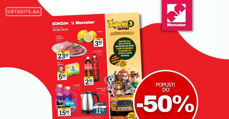 Mercator katalog 30.9-6.10.2025.