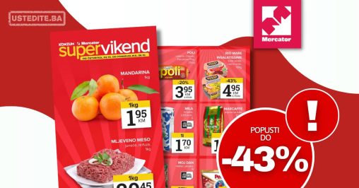 Mercator VIKEND AKCIJA 2-6.10.2025.