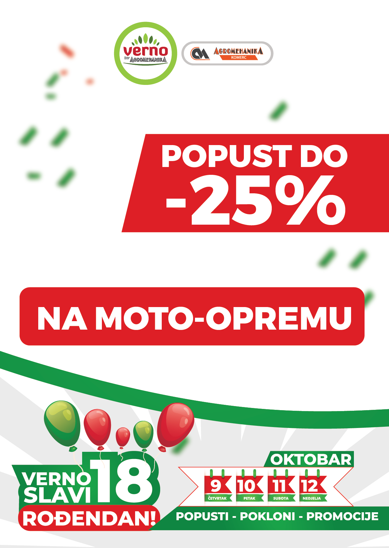 Verno slavi 18. rođendan 9-12.10.2025. 