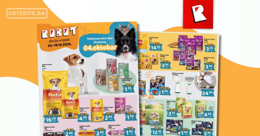 Robot katalog KUĆNI LJUBIMCI 3-19.10.2025.