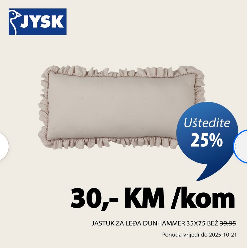 Jysk TRAJNO NISKA CIJENA