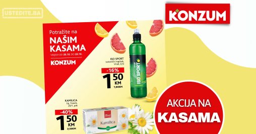 Konzum AKCIJA NA KASAMA