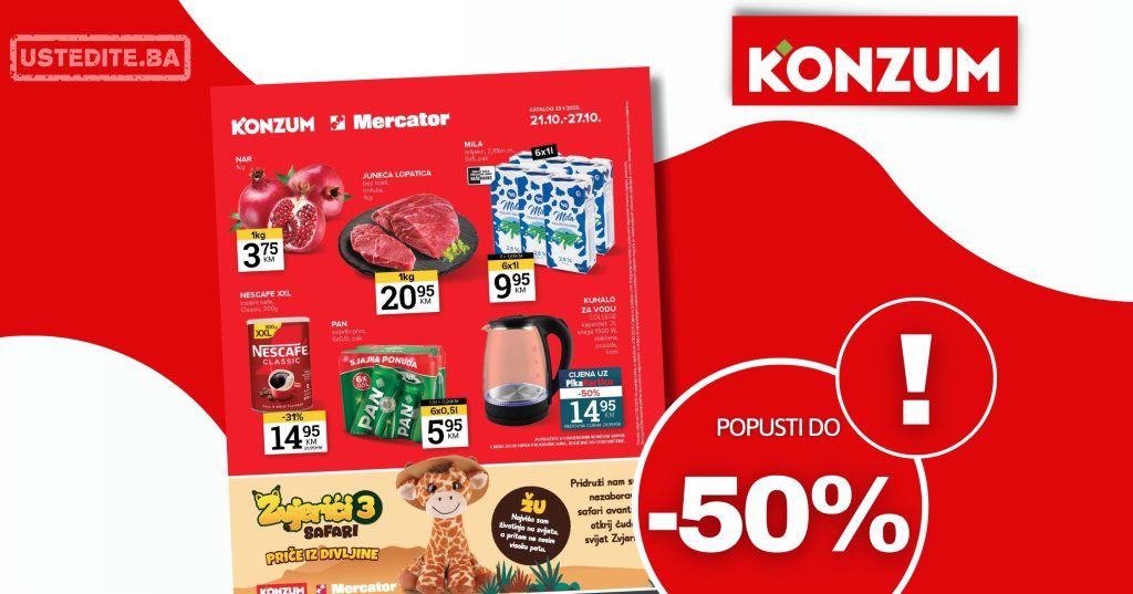 Konzum katalog 21-27.10.2025.