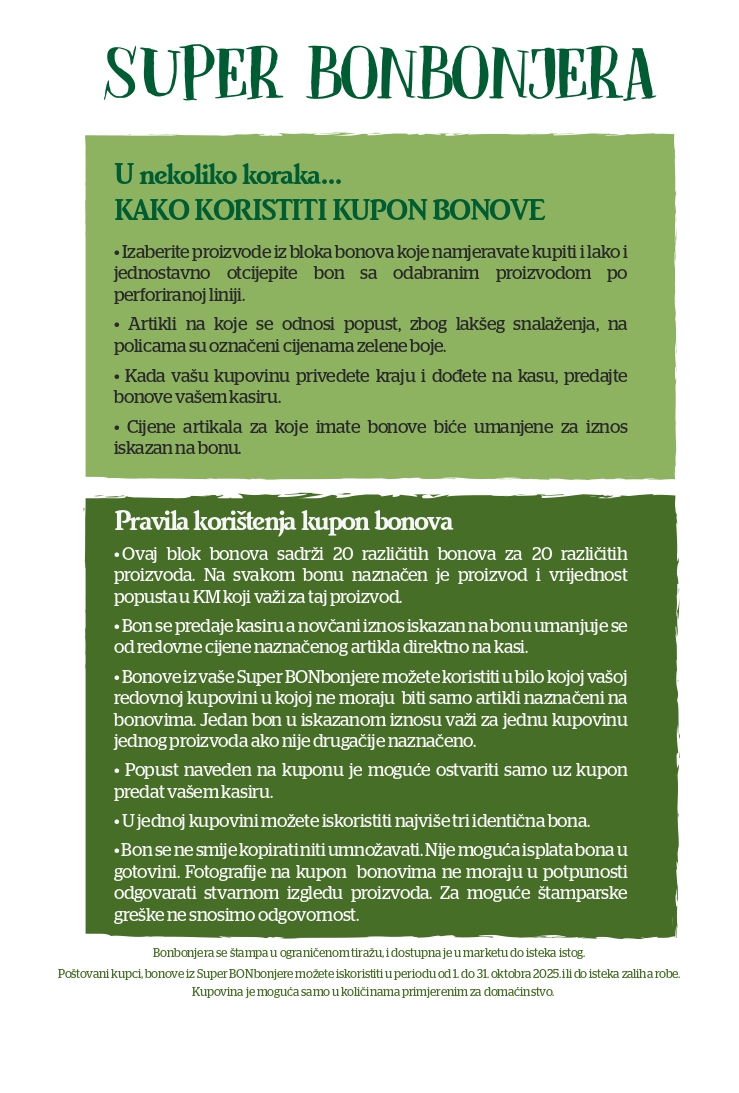 Crvena jabuka GASTRO MARKET katalog oktobar 2025. 