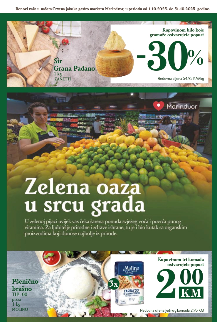 Crvena jabuka GASTRO MARKET katalog oktobar 2025. 
