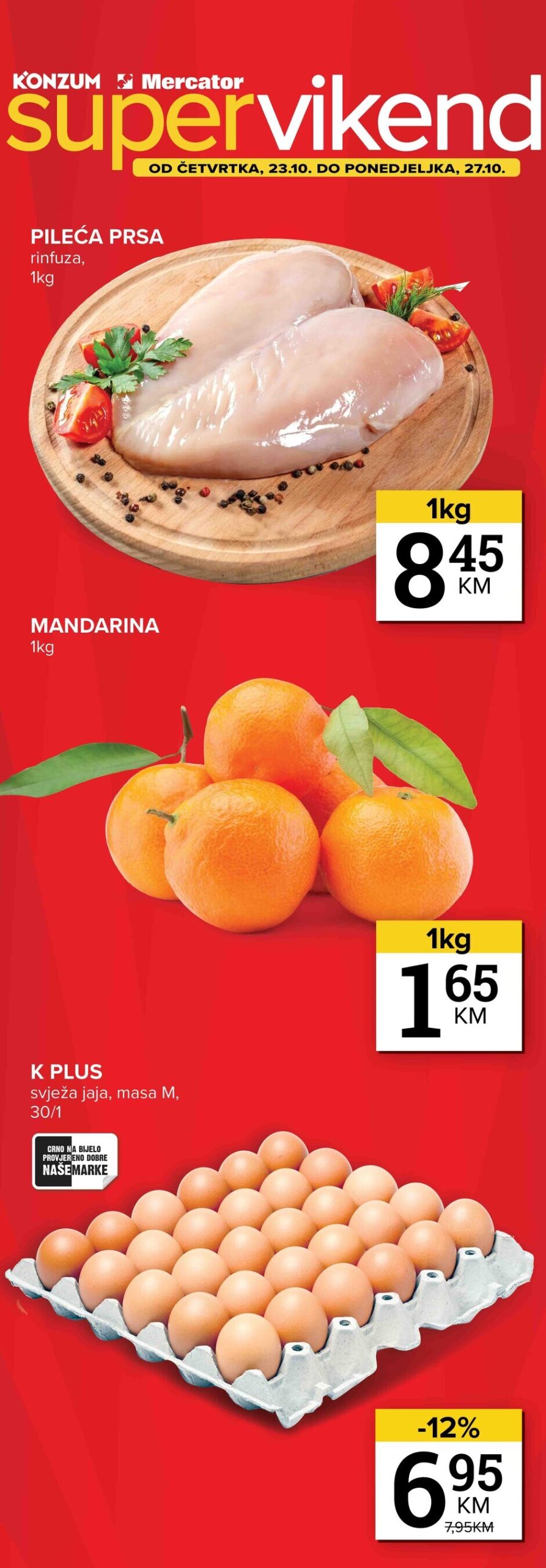 Konzum vikend akcija 23-27.10.2025.