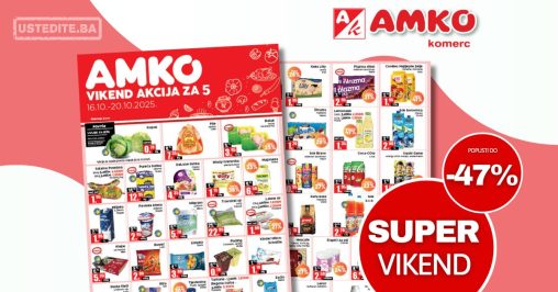 Amko vikend akcija 16-20.10.2025.