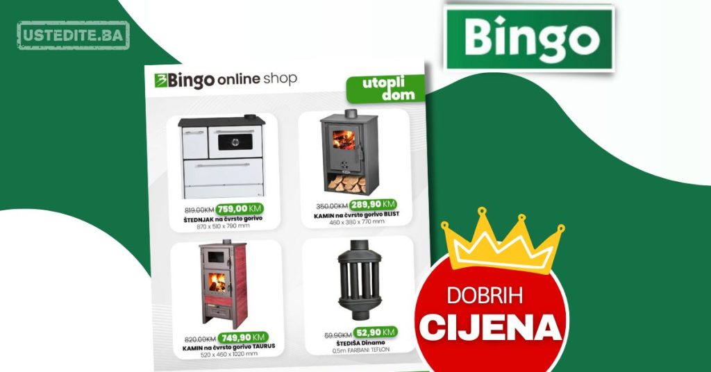 Bingo online shop SVE ZA GRIJANJE