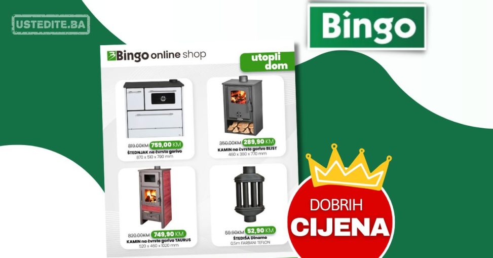 Bingo online shop SVE ZA GRIJANJE