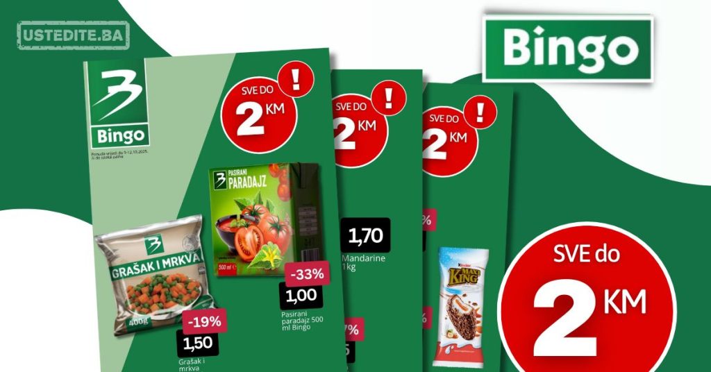 Bingo SVE DO 2 KM