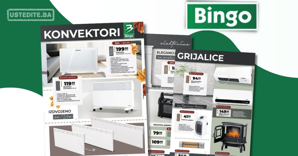 Bingo KONVEKTORI i GRIJALICE 29.9-2.11.2025.