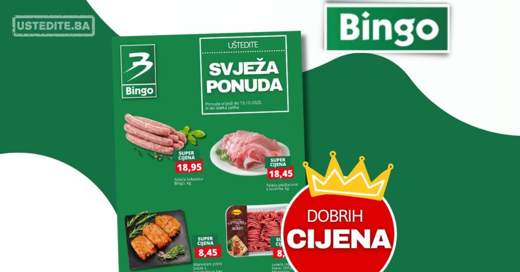 Bingo akcija SVJEŽA PONUDA