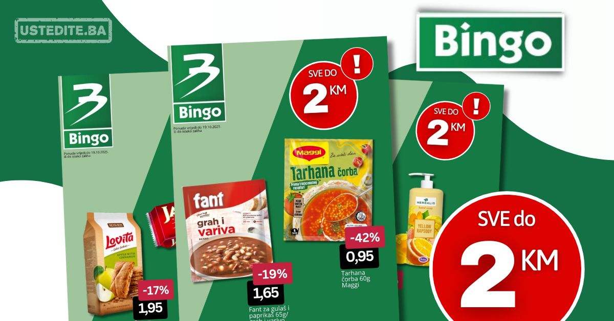 Bingo SVE DO 2 KM