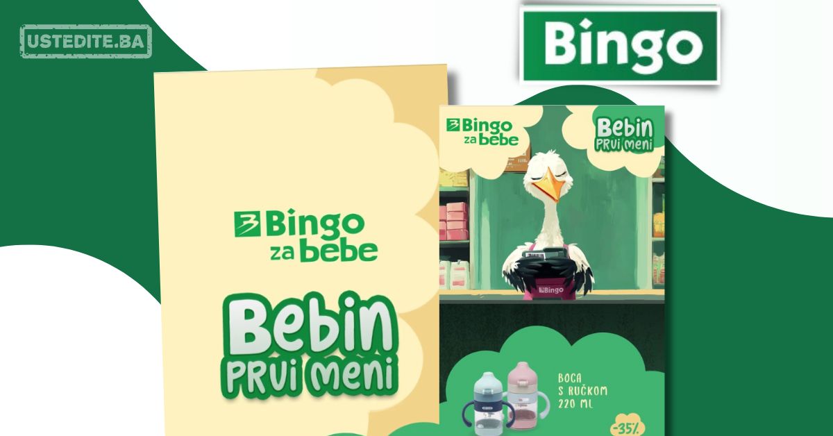 Bingo akcija BEBIN PRVI MENI 22-28.10.2025.