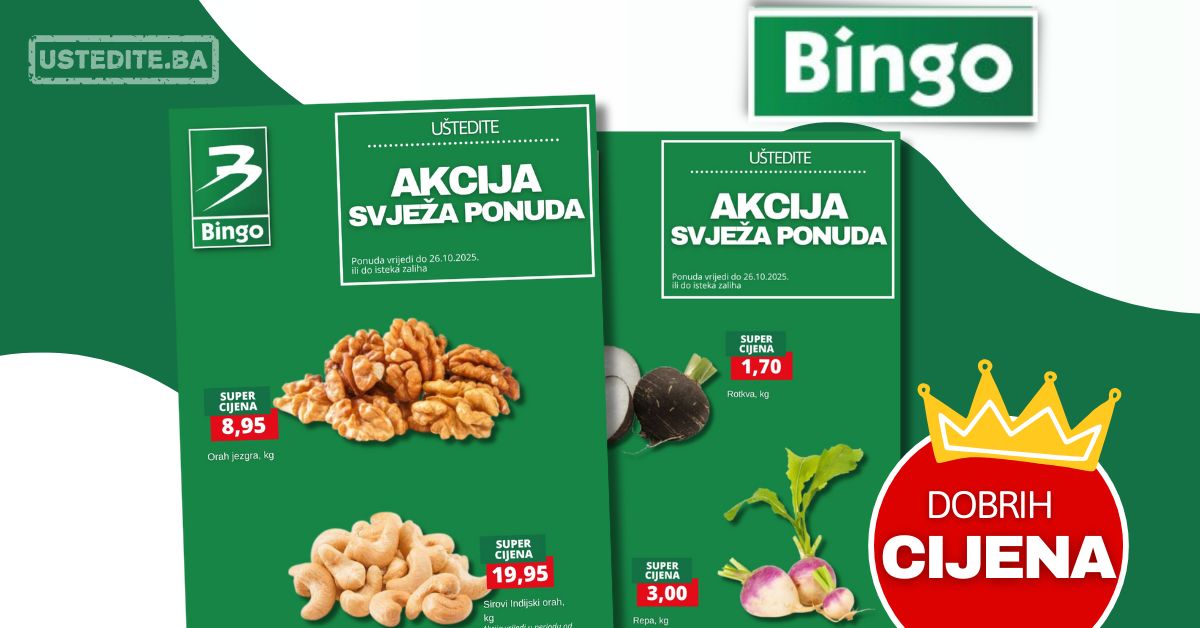 Bingo akcija SVJEŽA PONUDA