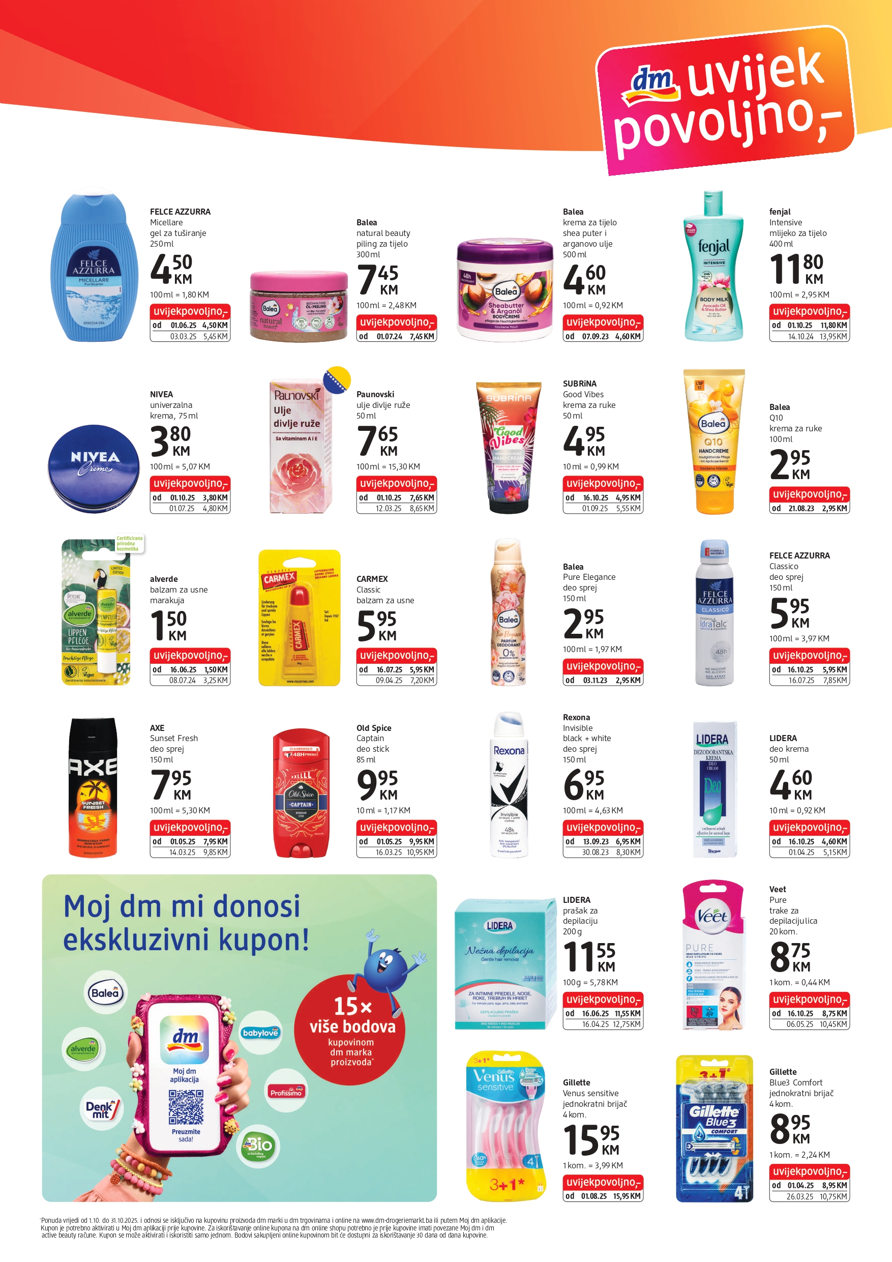 dm katalog 16-31.10.2025. 