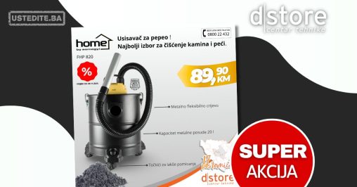 Dstore akcija USISIVAČ 17.10-30.11.2025.