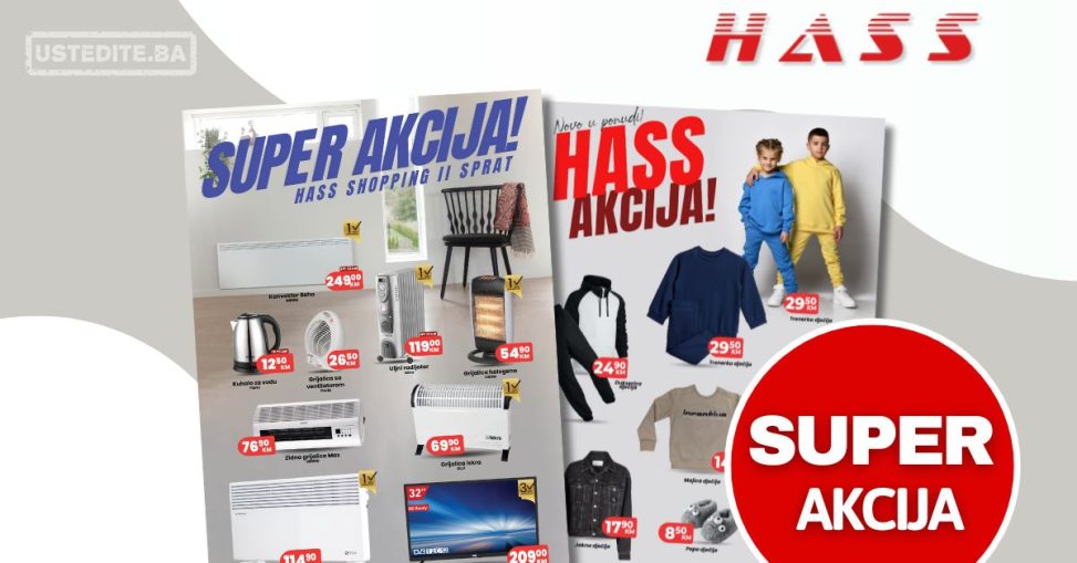 Hass komerc SUPER AKCIJA oktobar 2025.