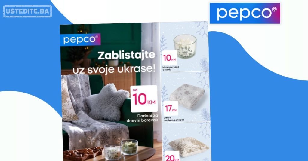 Pepco DEKORACIJA ZA DOM oktobar 2025. 
