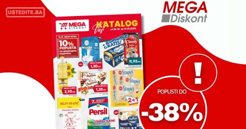 Mega Diskont katalog 6-19.10.2025.