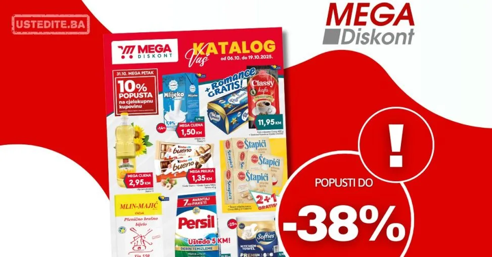 Mega Diskont katalog 6-19.10.2025.