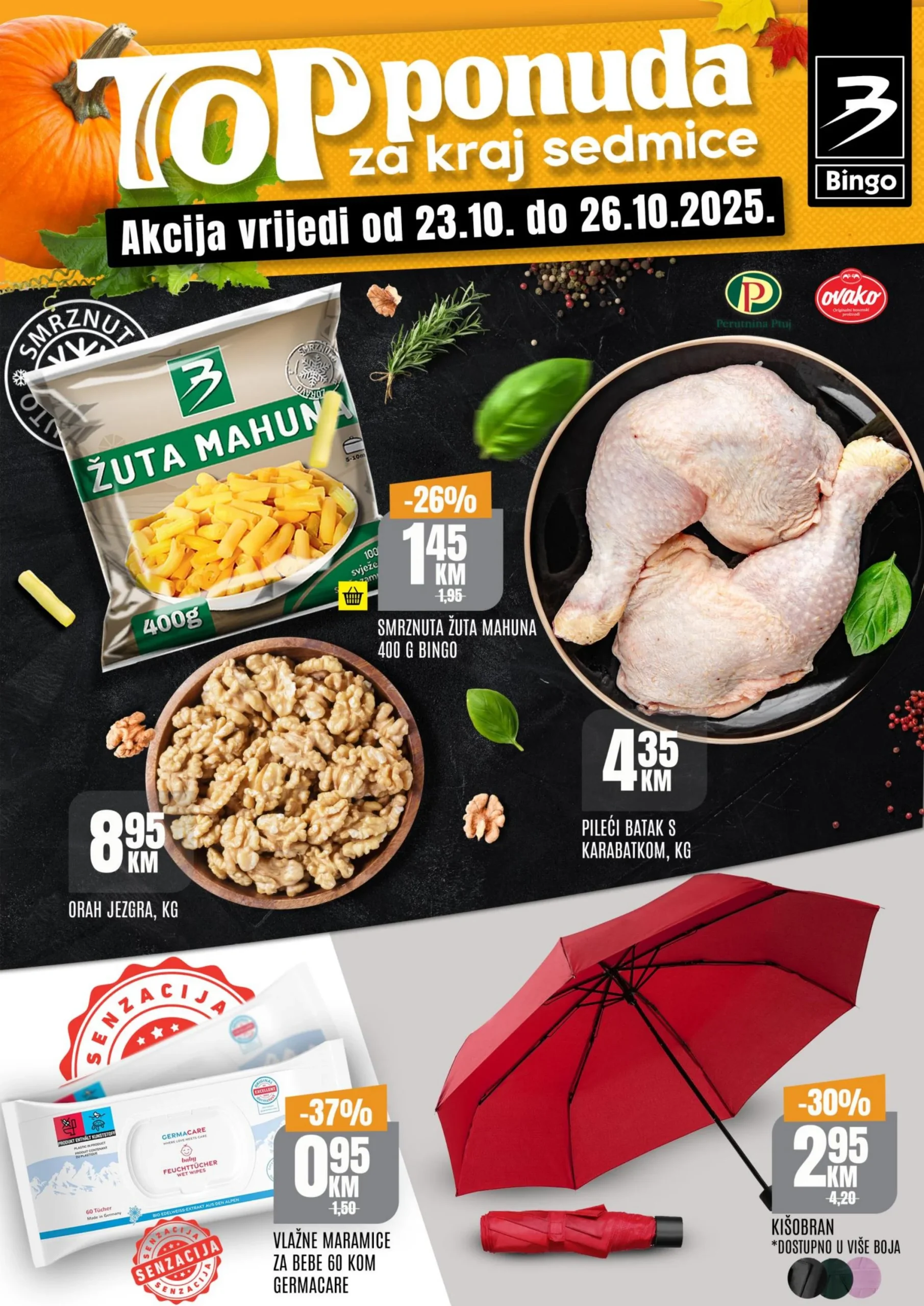 Bingo vikend akcija 23-26.10.2025.
