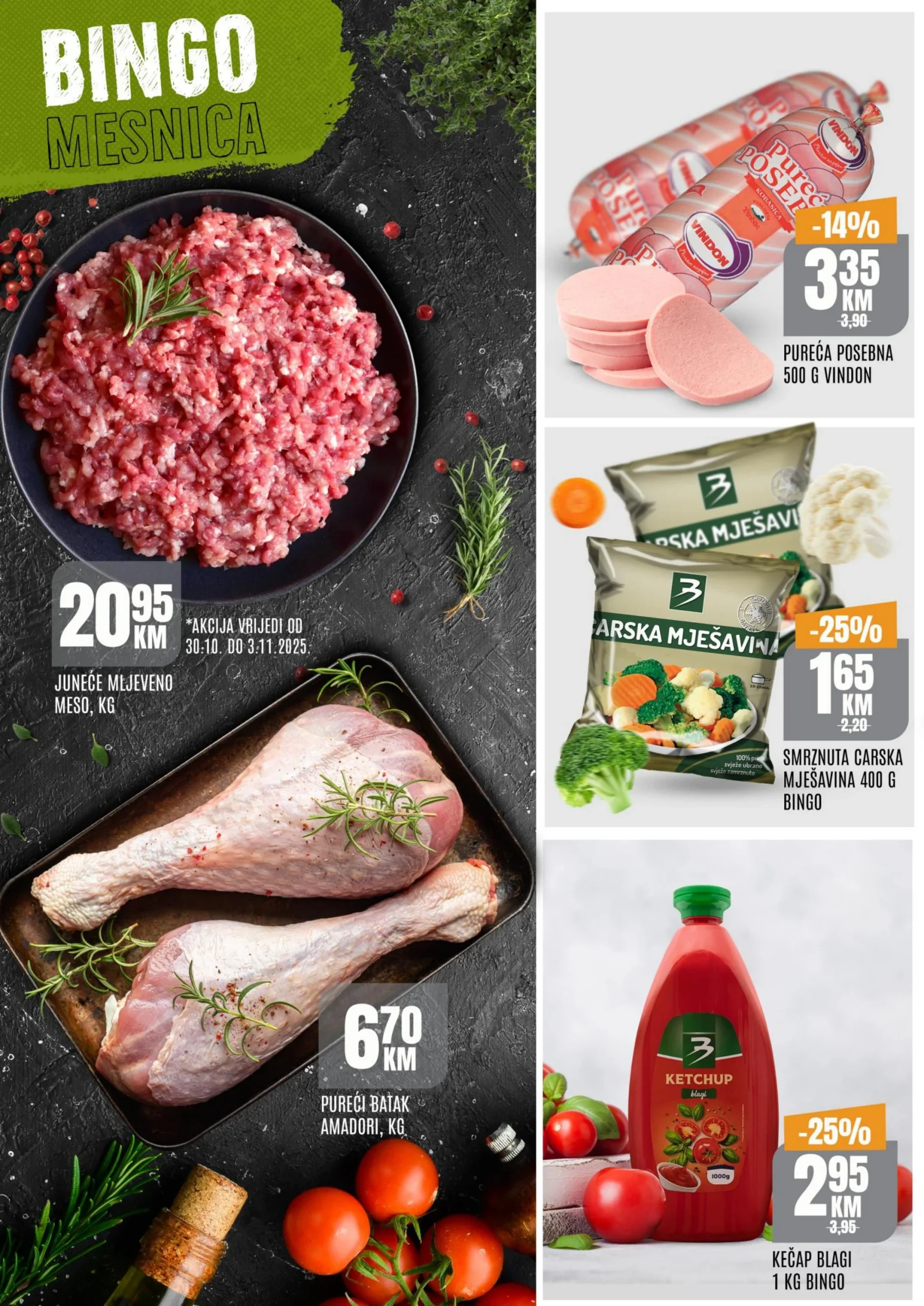 Bingo vikend akcija 30.10-2.11.2025.