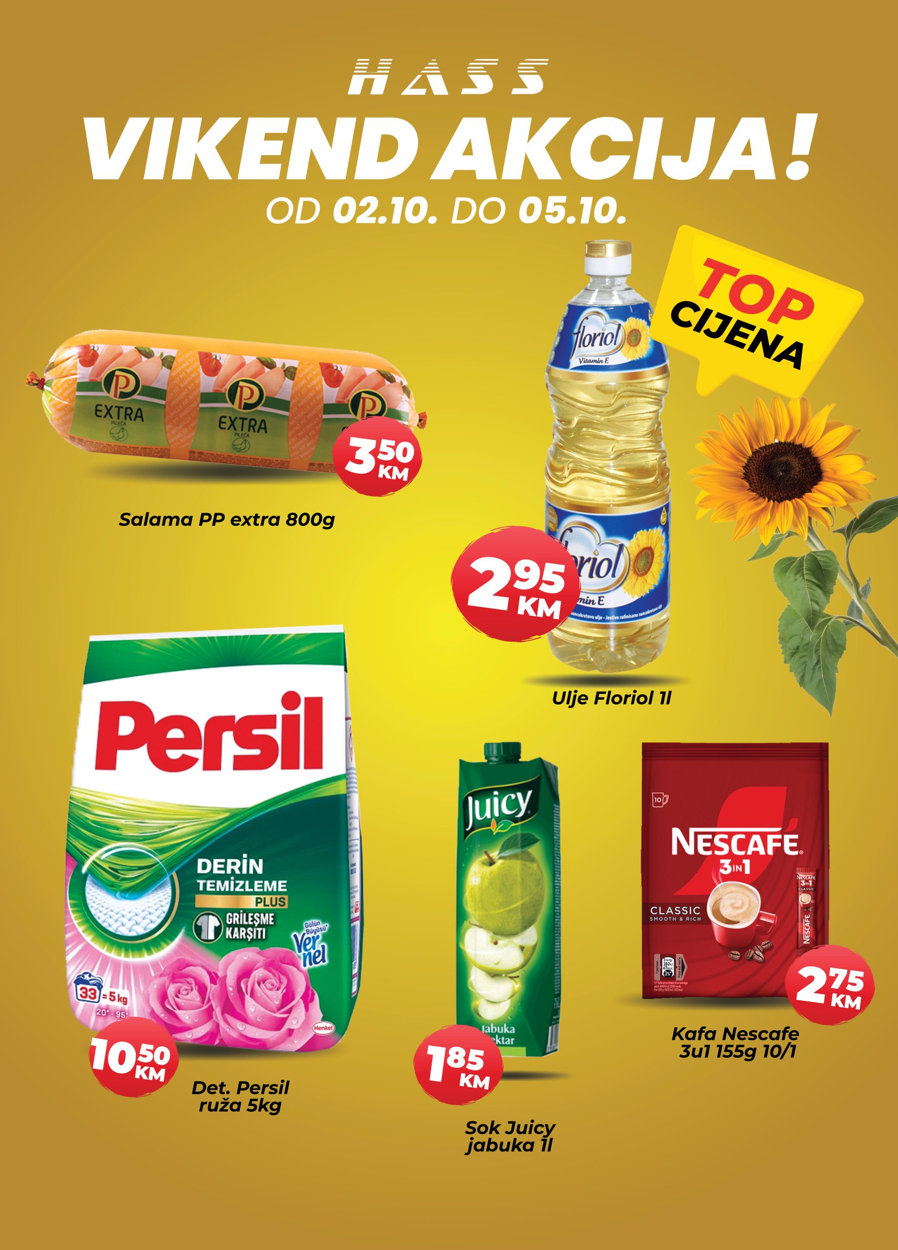 Hass komerc vikend akcija 2-5.9.2025.