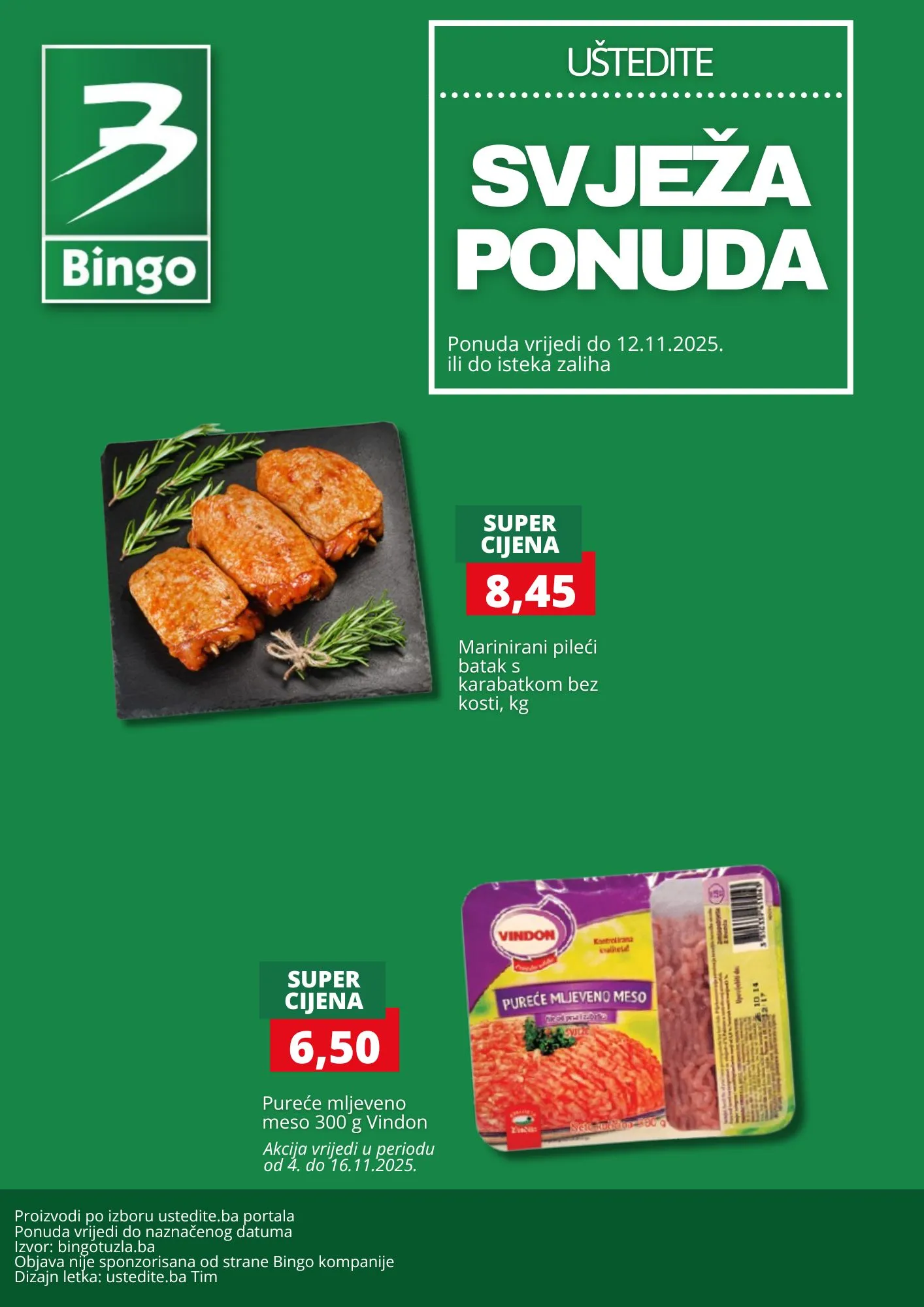 Bingo SVJEŽA PONUDA 