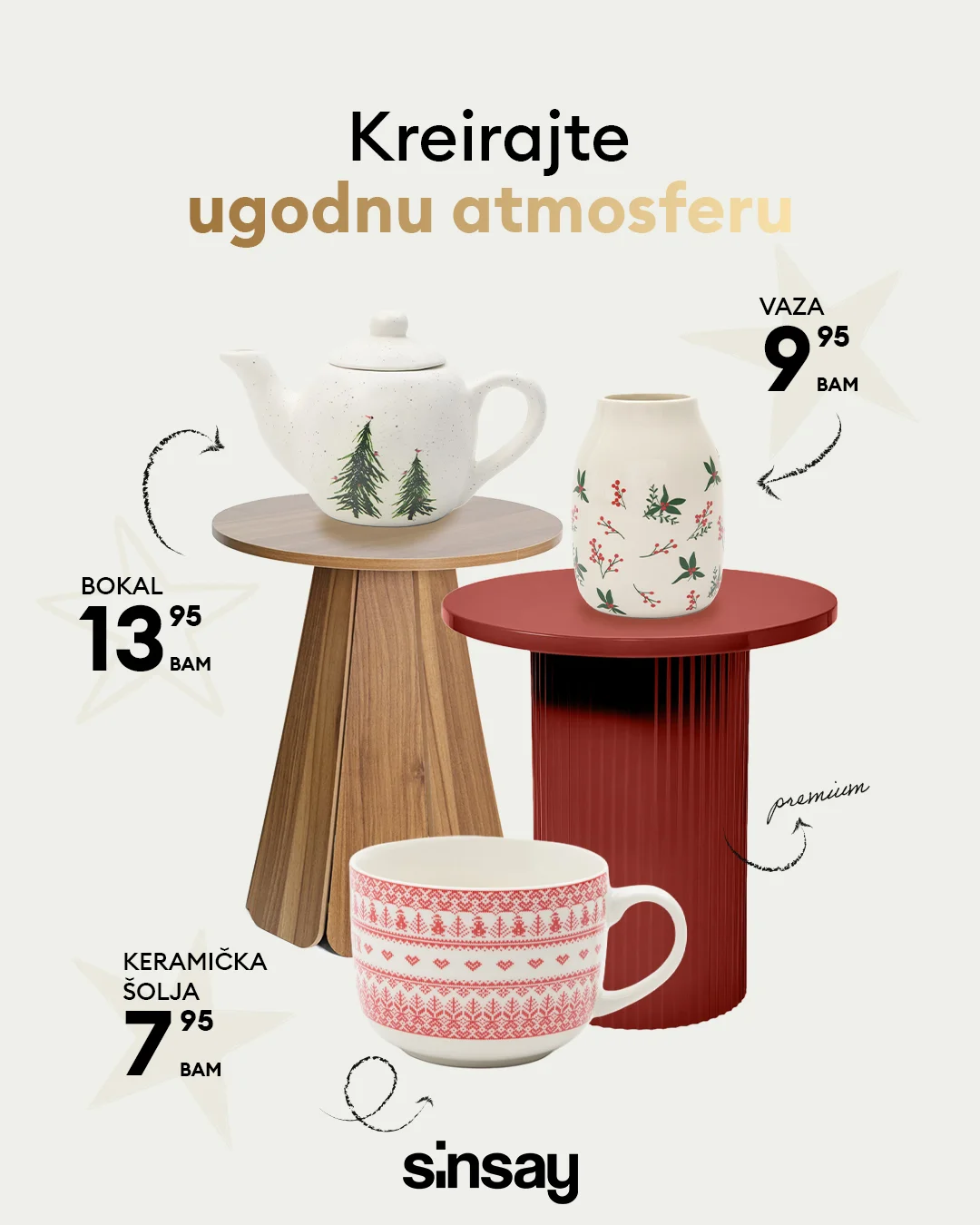 Sinsay praznična ponuda duo mama i kćerka – novembar 2025.