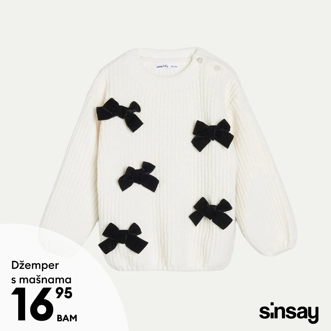 Sinsay dječija odjeća – bestseleri novembar 2025.