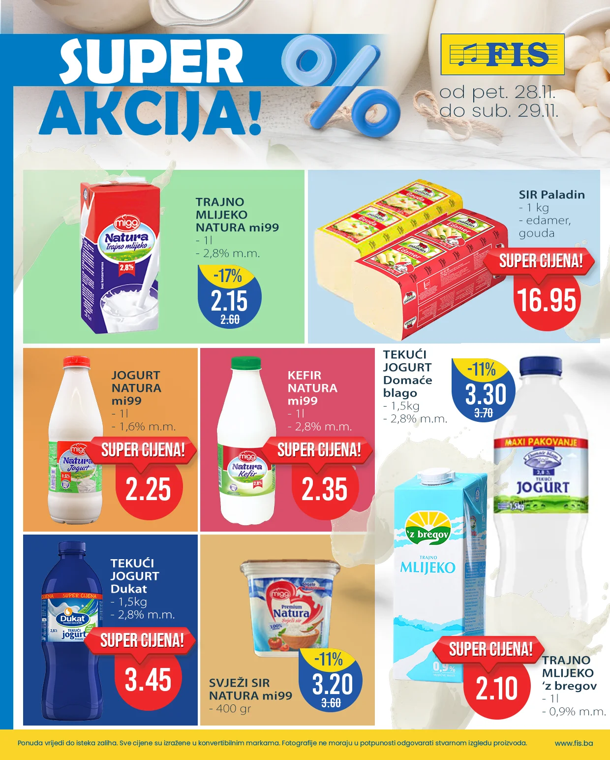 Fis vikend akcija 28-29.11.2025.