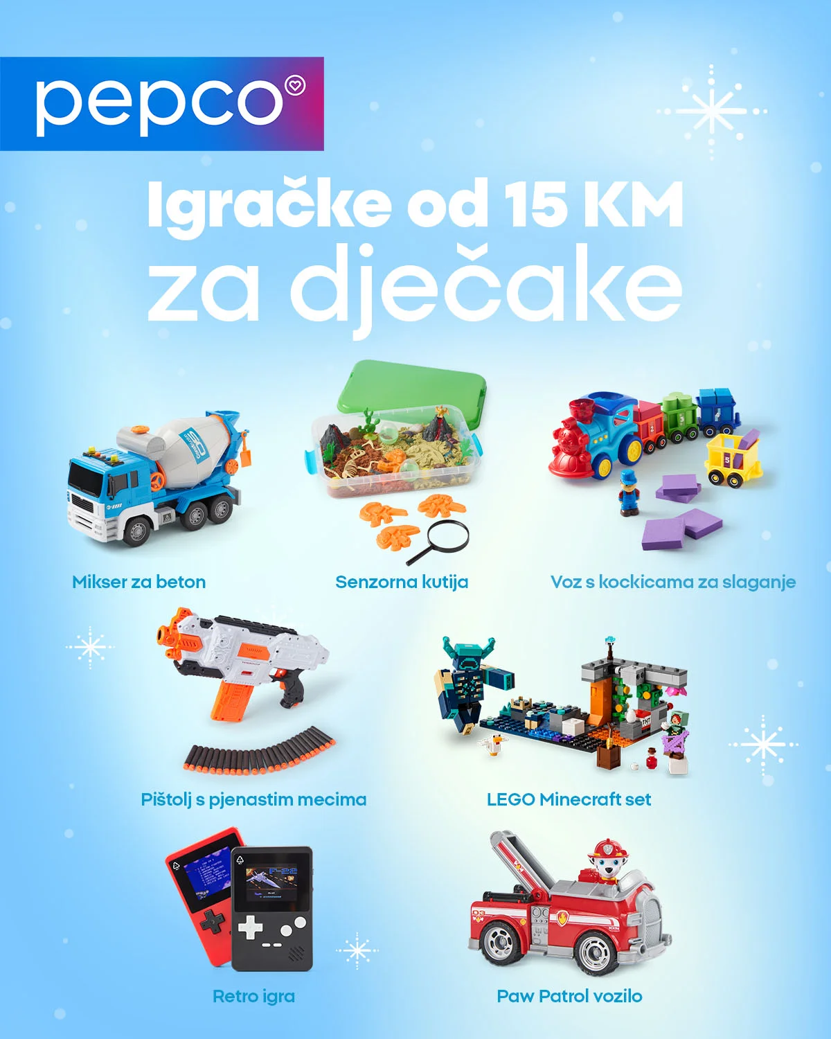 PEPCO Igračke za djecu 