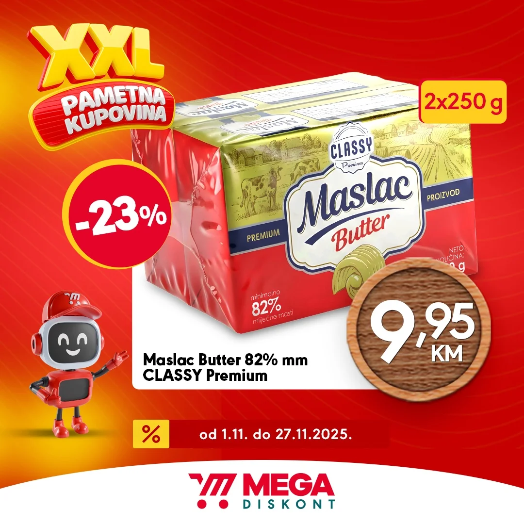Mega Diskont XXL PONUDA 1-27.11.2025. 