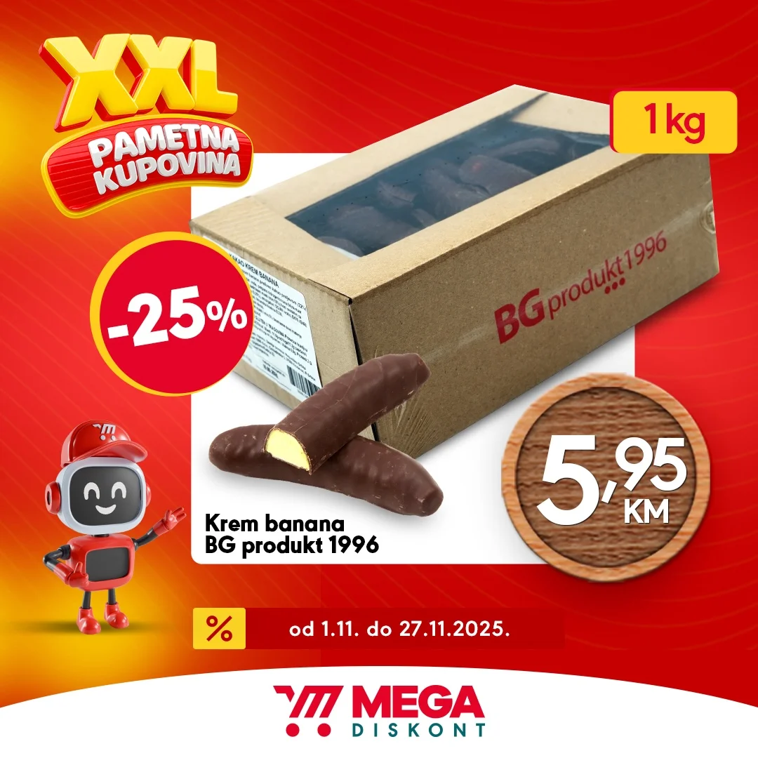 Mega Diskont XXL PONUDA 1-27.11.2025. 