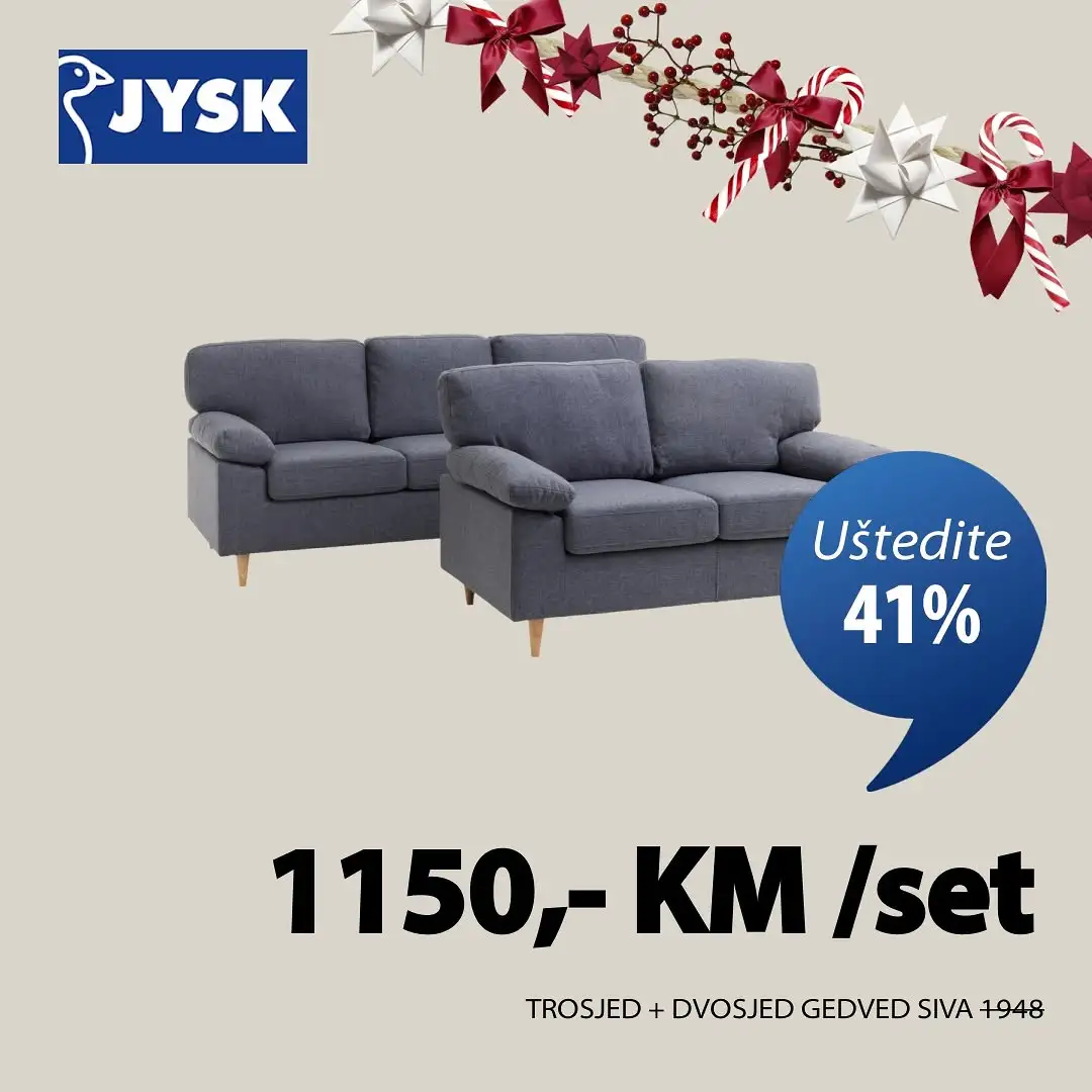 Jysk SUPER CIJENE novembar 2025.
