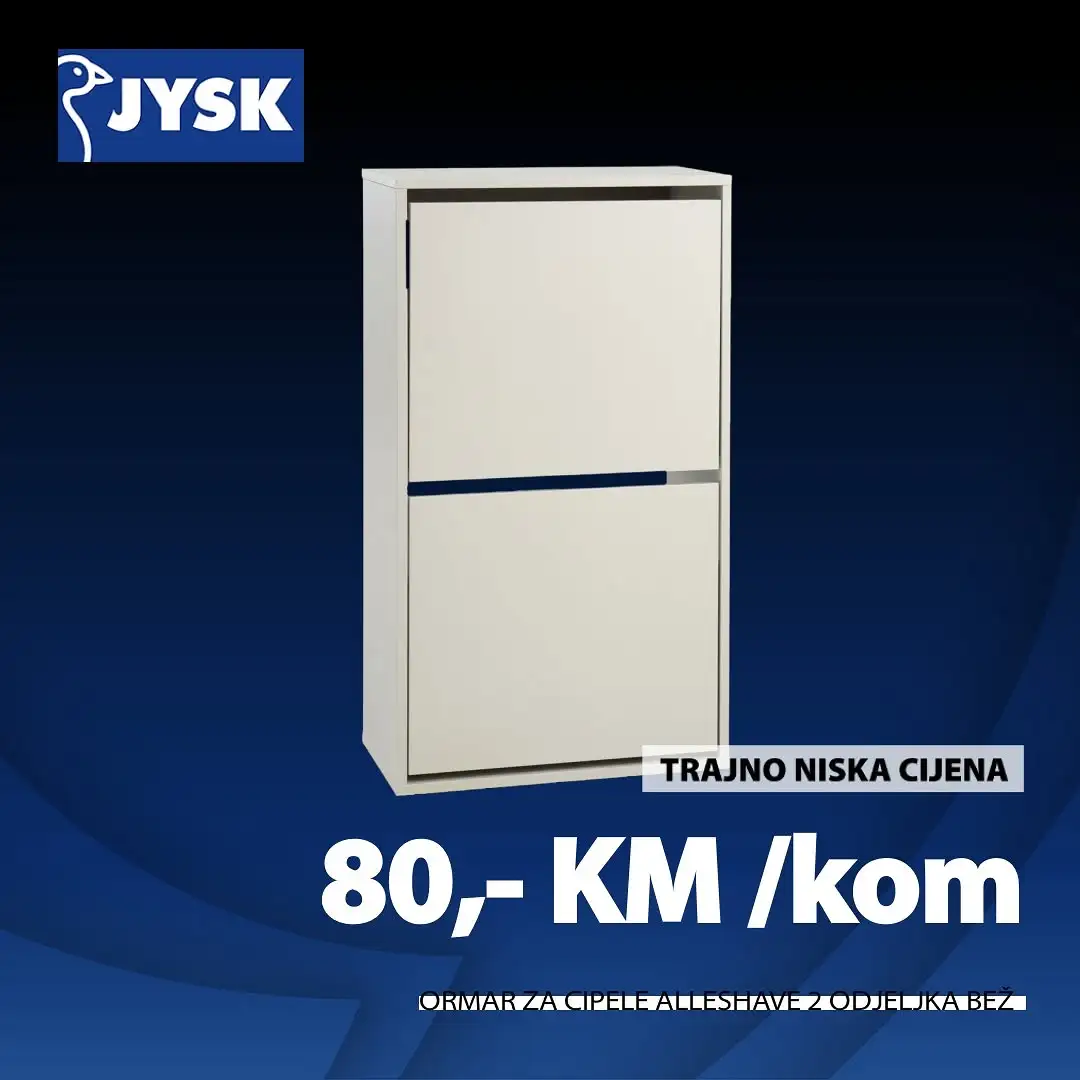 Jysk BLACK FRIDAY SNIŽENJE DO 70% akcija do 30.11.2025.