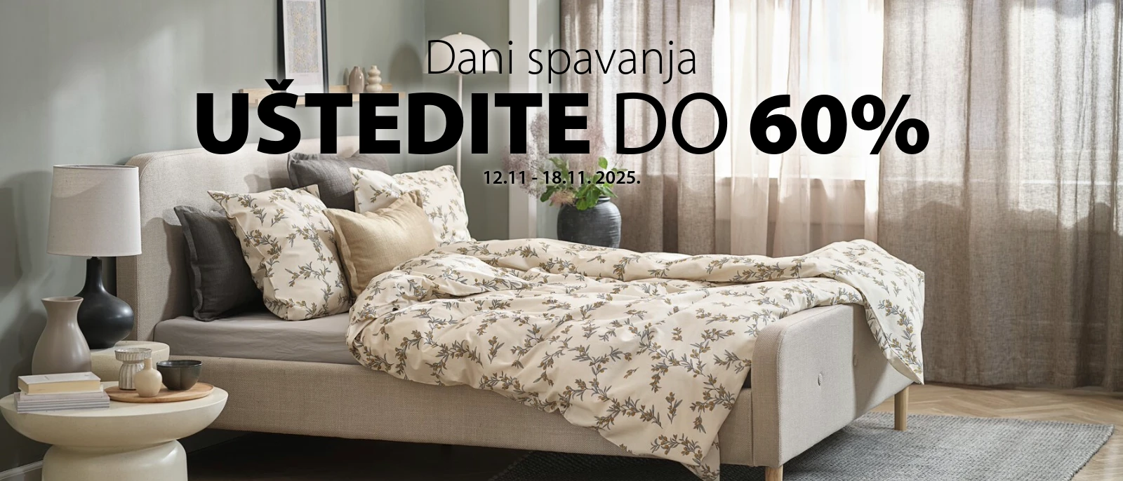  Jysk DANI SPAVANJA 12-23.11.2025.