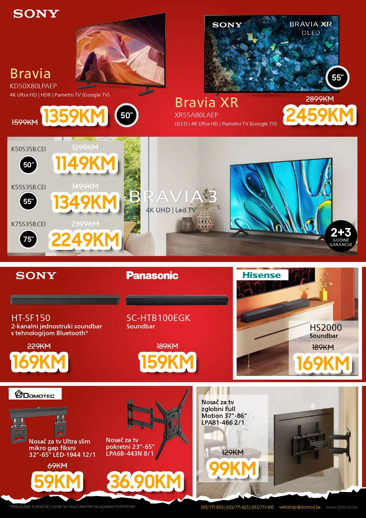 Domod BLACK FRIDAY