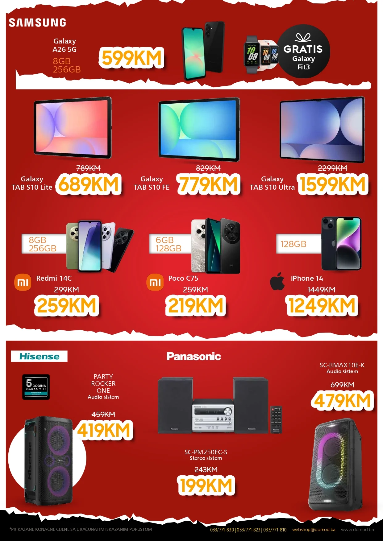 Domod BLACK FRIDAY